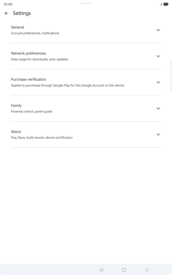 Press Network preferences.