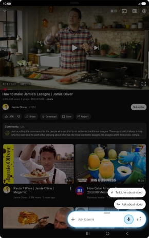 Press Ask about video.