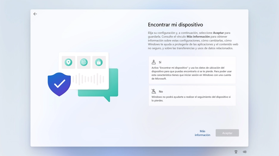 Haz clic en el ajuste deseado.