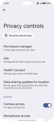 Press Permission manager. Press Permission manager.