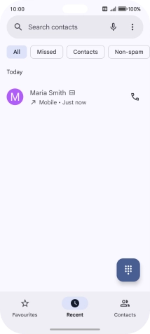 Press and hold the required number. Press and hold the required number.