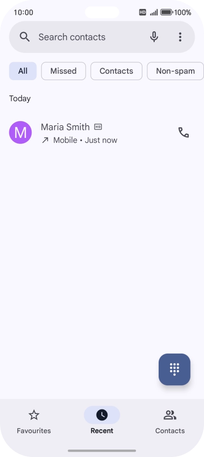 Press and hold the required number. Press and hold the required number.