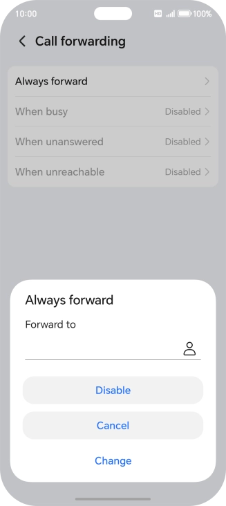 Press Disable. Press Disable.
