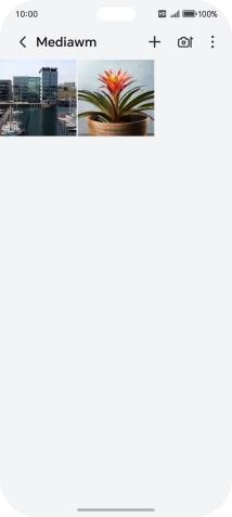 Press and hold any picture or video.