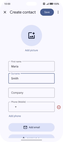 Press the field below Press the field below