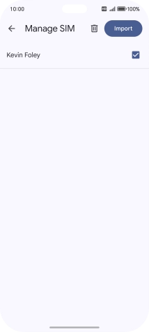 Press the fields next to the required contacts to select them. Press the fields next to the required contacts to select them.