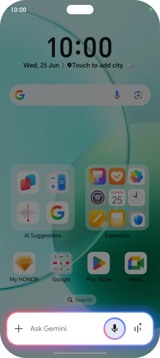 Say, in your own words, what you would like your phone to do, e.g.: OPEN [application], CALL [contact], SEARCH FOR [information]. It's not necessary to use a specific command for each function.