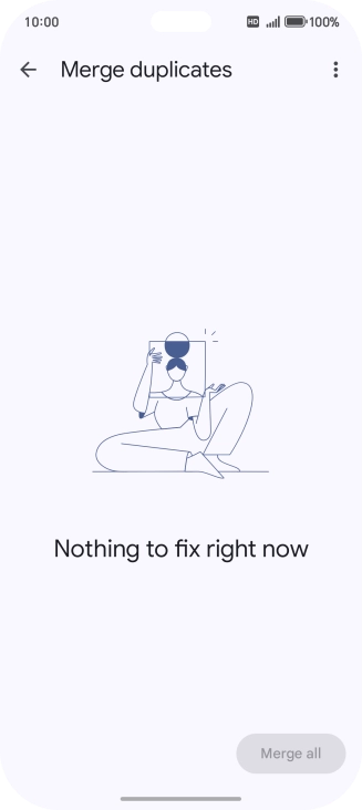 Slide your finger upwards starting from the bottom of the screen to return to the home screen.