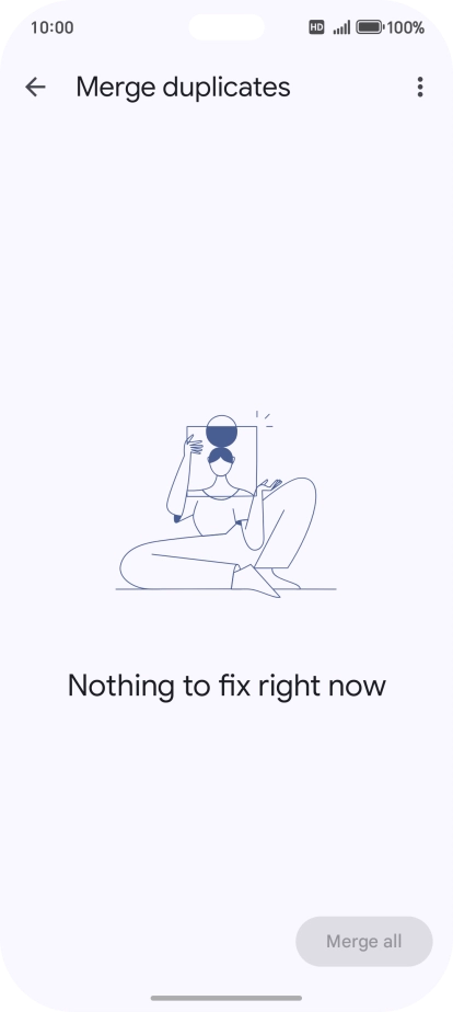 Slide your finger upwards starting from the bottom of the screen to return to the home screen.