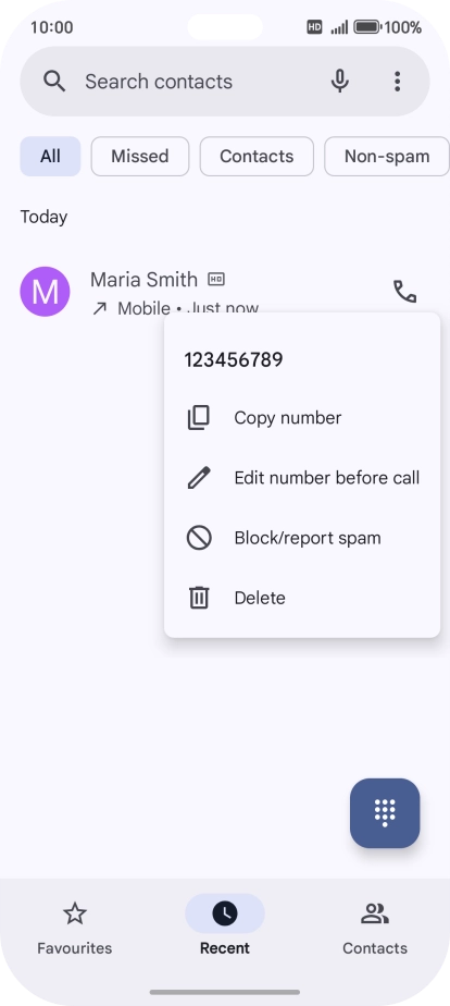 Press Block/report spam. Press Block/report spam.