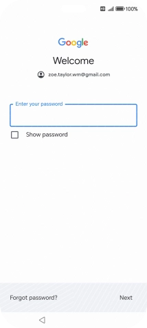 Press the field below 