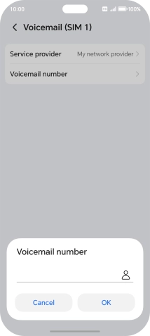 Key in +447836121121 and press OK. Key in +447836121121 and press OK.