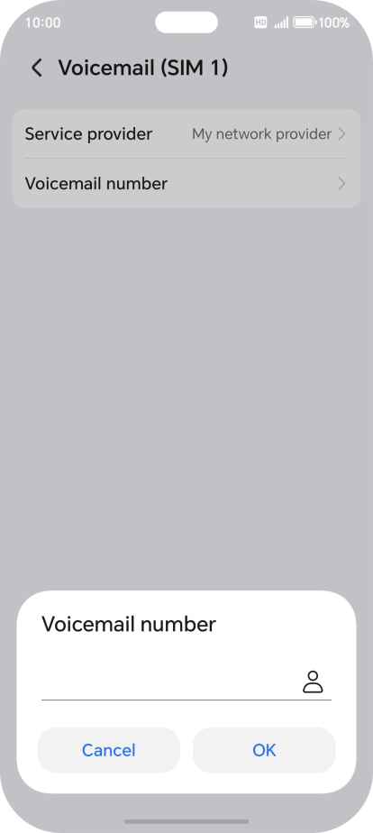 Key in +447836121121 and press OK. Key in +447836121121 and press OK.