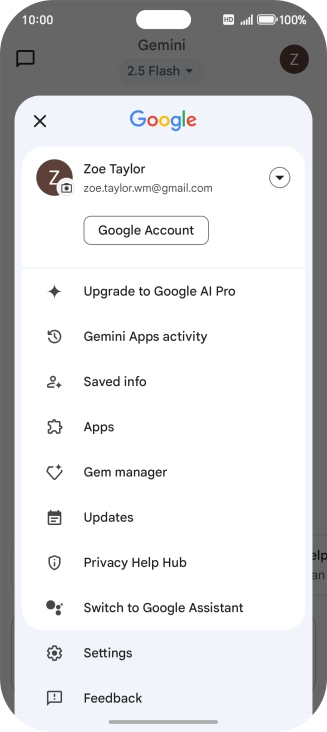 Press Settings. Press Settings.