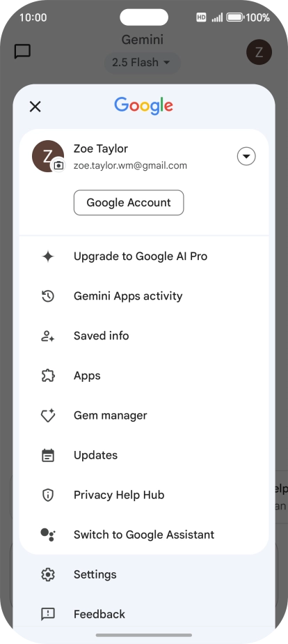 Press Settings. Press Settings.