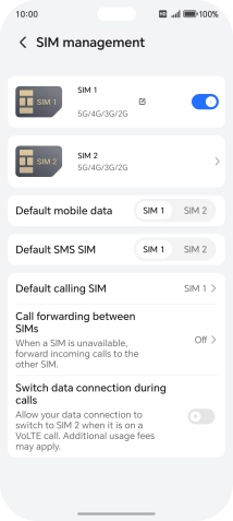 Press the required price plan.
