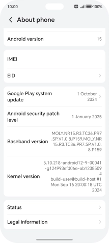 Press EID to see your phone’s EID number. Press EID to see your phone’s EID number.