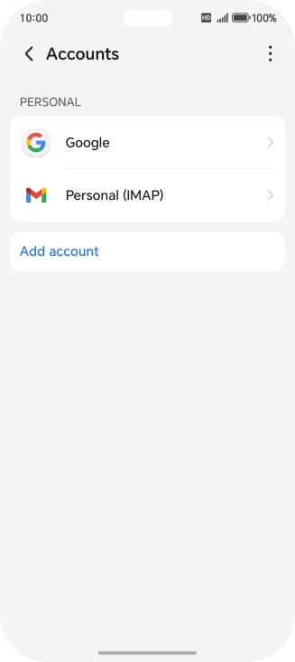 Press the menu icon. Press the menu icon.