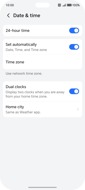 Slide your finger upwards starting from the bottom of the screen to return to the home screen.