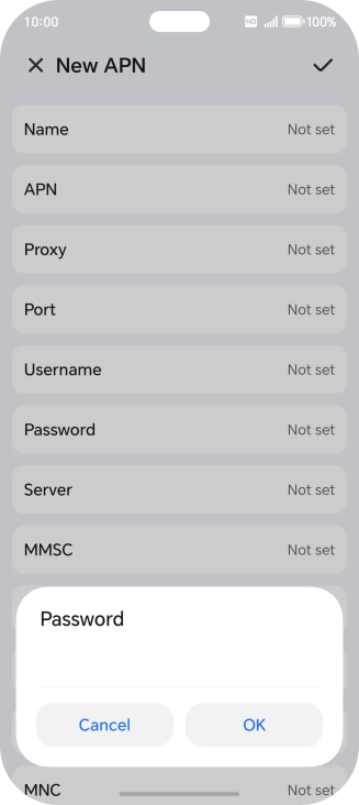 Key in wap and press OK.