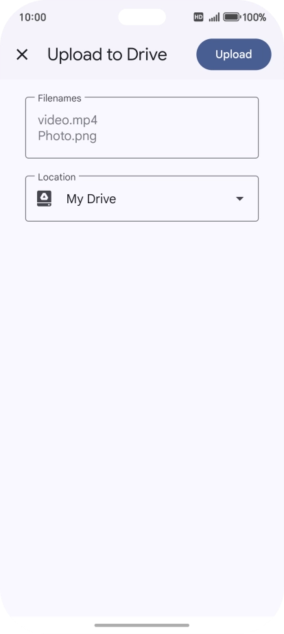 Press the field below 
