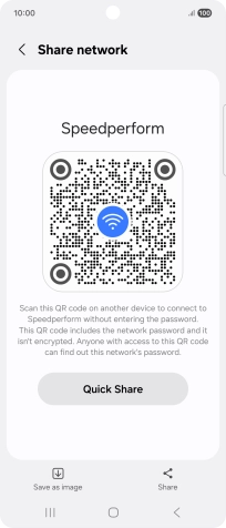 Place the QR code inside the camera frame on the other device to scan the code.