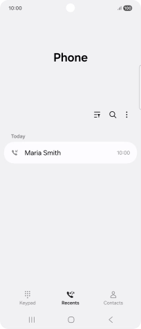 Press the required number.