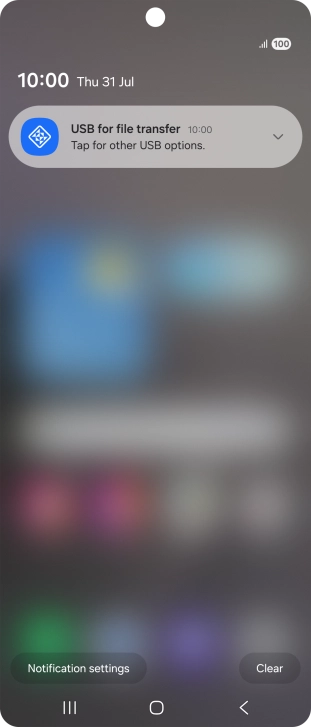 Press the drop down list.