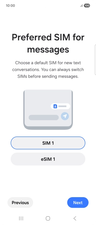 Press the required price plan.