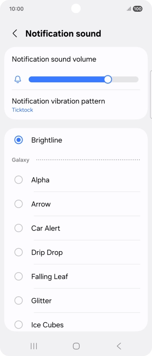 Press the required message tones to hear them.