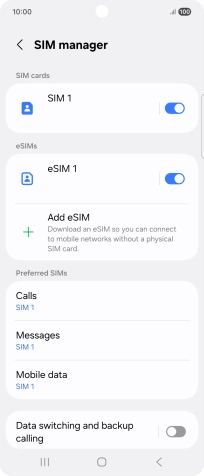 Press the required price plan.