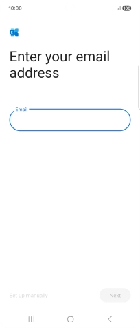 Press the field below 