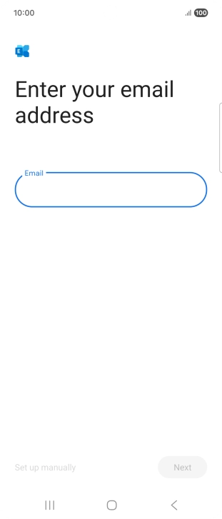 Press the field below 