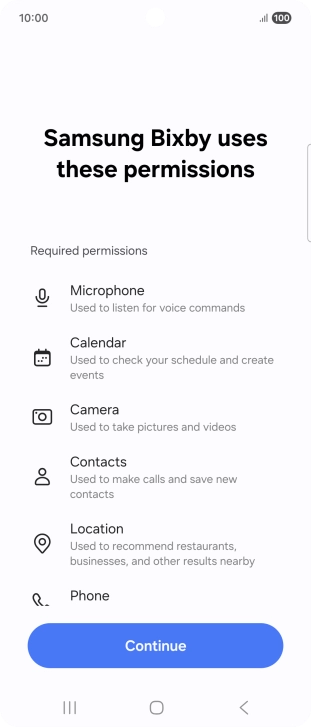 If you don't have a Samsung account, press Forgot password or don't have an account? and follow the instructions on the screen to create an account.
