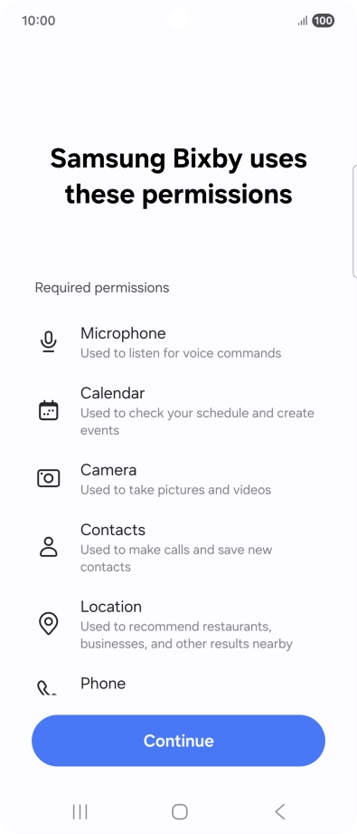 If you don't have a Samsung account, press Forgot password or don't have an account? and follow the instructions on the screen to create an account.