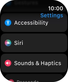 Press Siri.