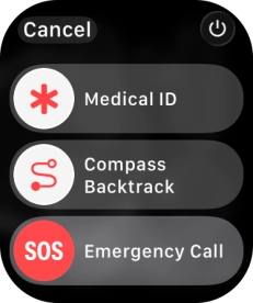 Press SOS and slide your finger right to make an emergency call. If you’ve set up emergency contacts and turned on sharing of information with emergency contacts, your emergency contacts will receive an SOS message with your location after the emergency call has ended.