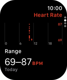 Press the Digital Crown several times to return to the main menu.