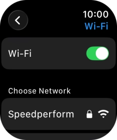 Press the Digital Crown several times to return to standby mode.