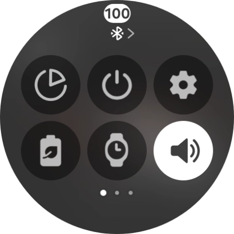 Press the power off icon.