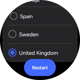 Press Restart. Press Restart.