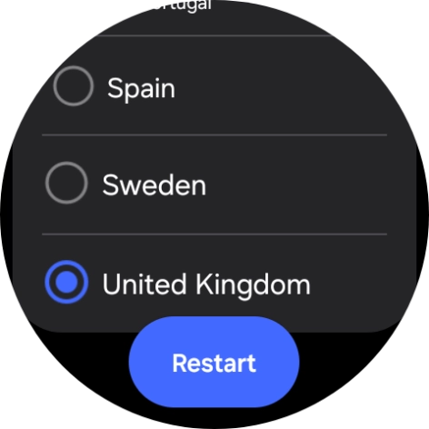 Press Restart. Press Restart.