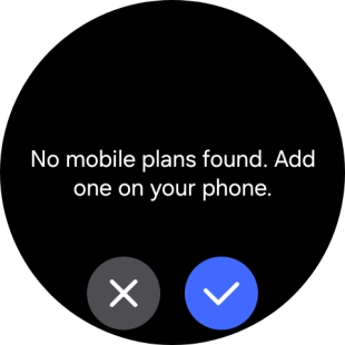 Press the confirm icon.