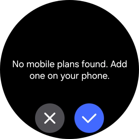 Press the confirm icon.
