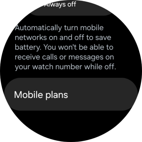 Press Mobile plans.