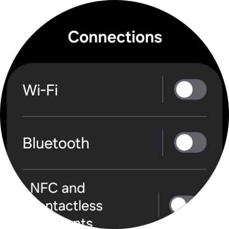 Press Bluetooth.