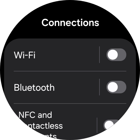 Press Bluetooth.