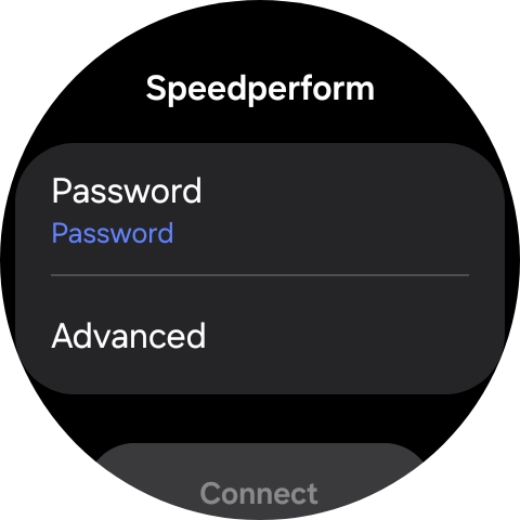 Press Password.