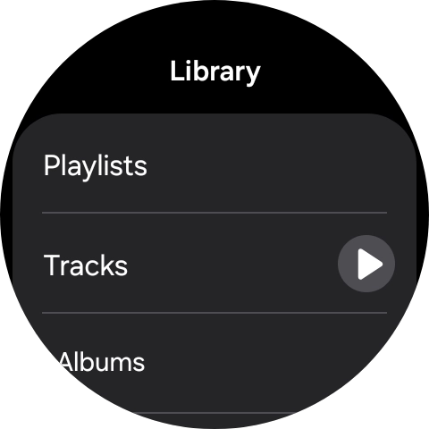 Press Tracks.