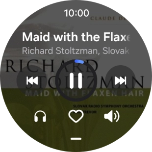 Press arrow right to go to the next audio file.